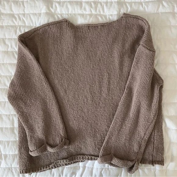 Pink Lily Autumn In The Air Sweater Brown - Medium - Picture 5 of 8